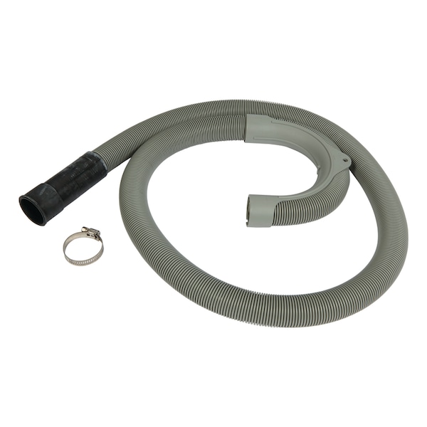 Udp Ultra Dynamic Products 1 in. W X 1 in. D X 5 ft. L Plastic Corrugated Washing Machine Hose W/Hook WD5607005 - main
